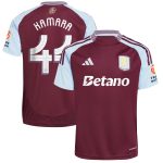 aston villa adidas home shirt 2024-25 with kamara 44 cup printing Collection - Aston Villa Official Store