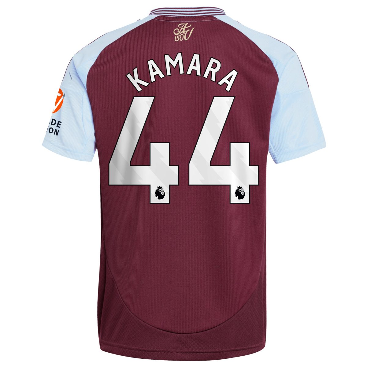 aston villa adidas home shirt 2024-25 with kamara 44 printing Collection - Aston Villa Official Store