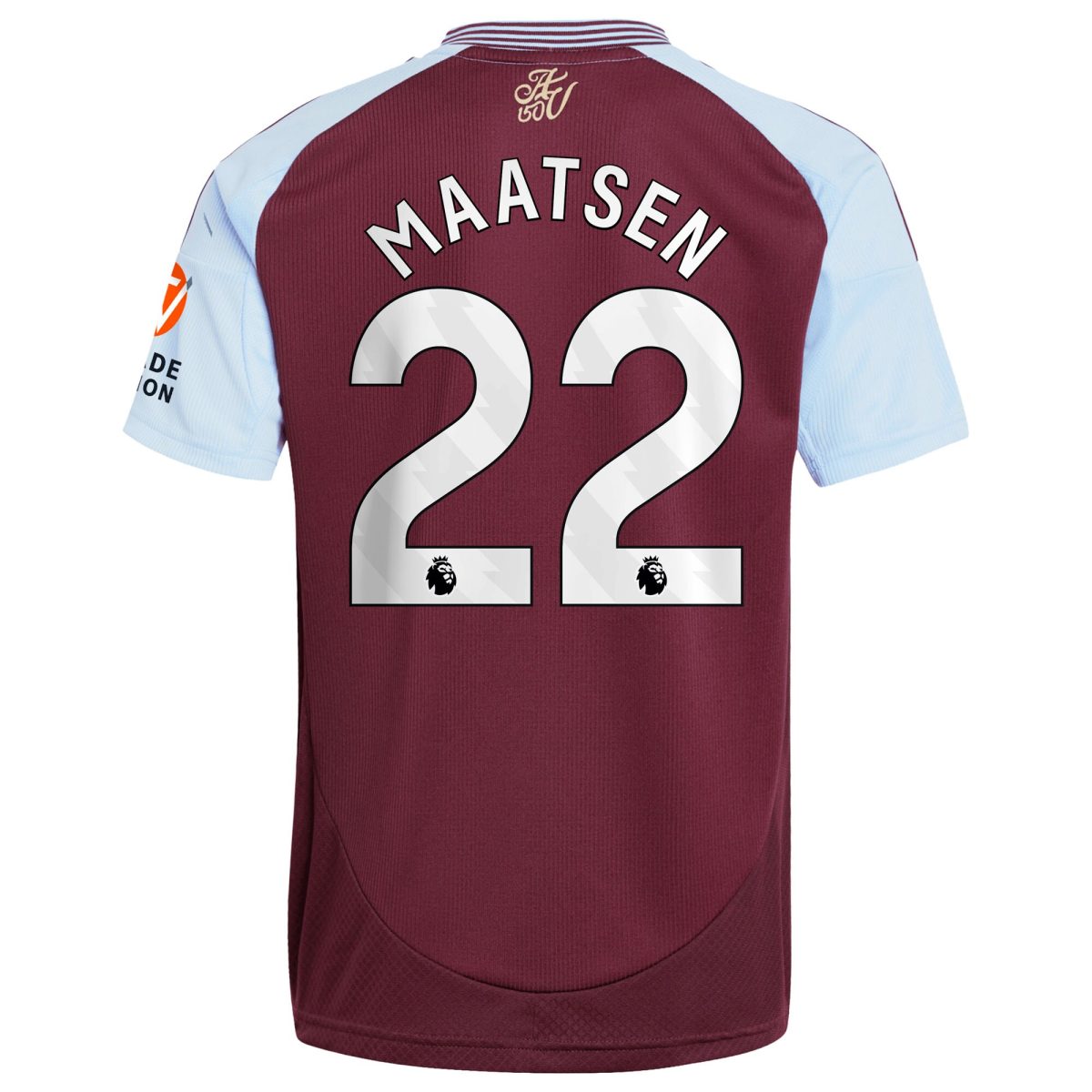 aston villa adidas home shirt 2024-25 with maatsen 22 printing Collection - Aston Villa Official Store