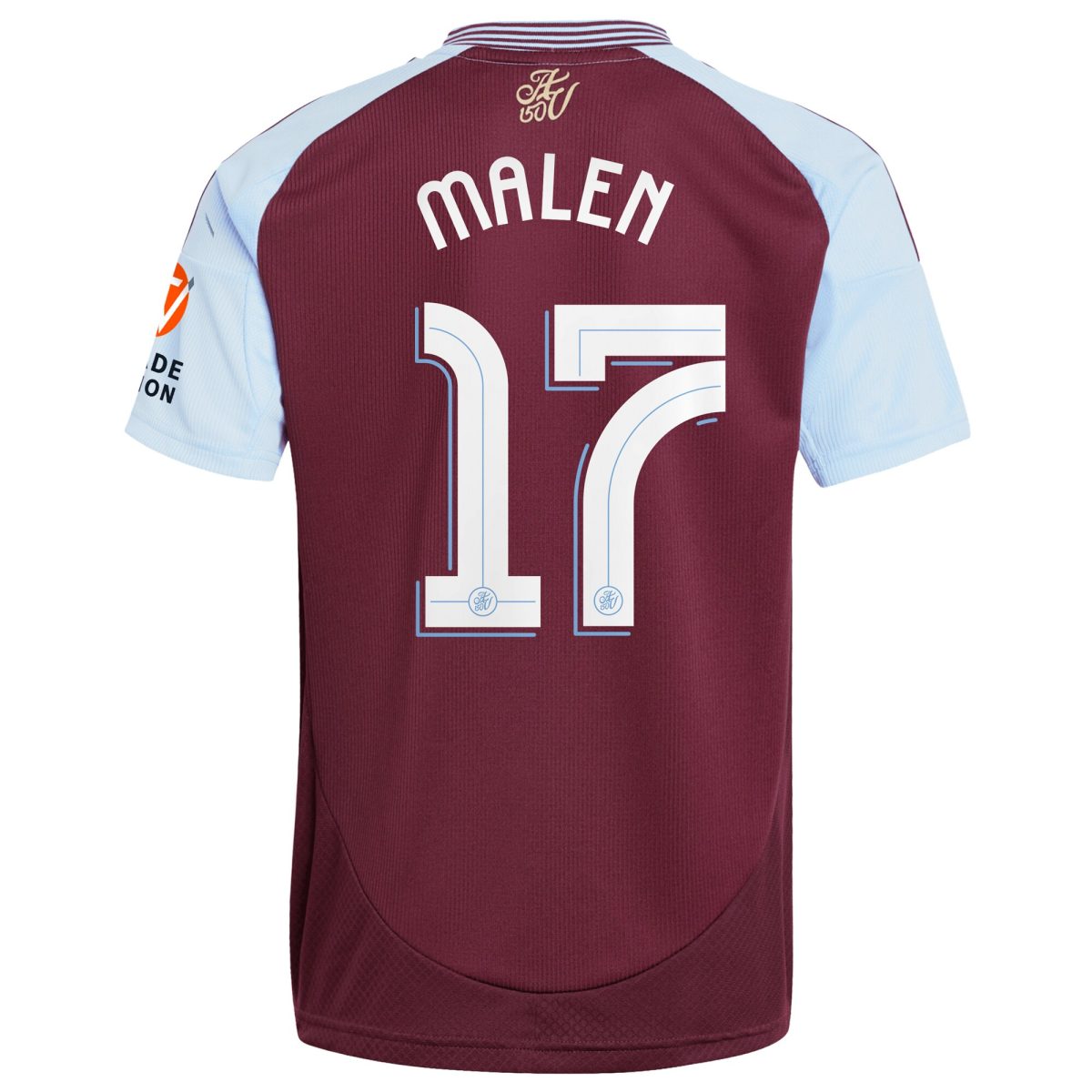 aston villa adidas home shirt 2024-25 with malen 17 cup printing Collection - Aston Villa Official Store