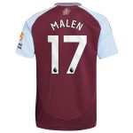aston villa adidas home shirt 2024-25 with malen 17 printing Collection - Aston Villa Official Store