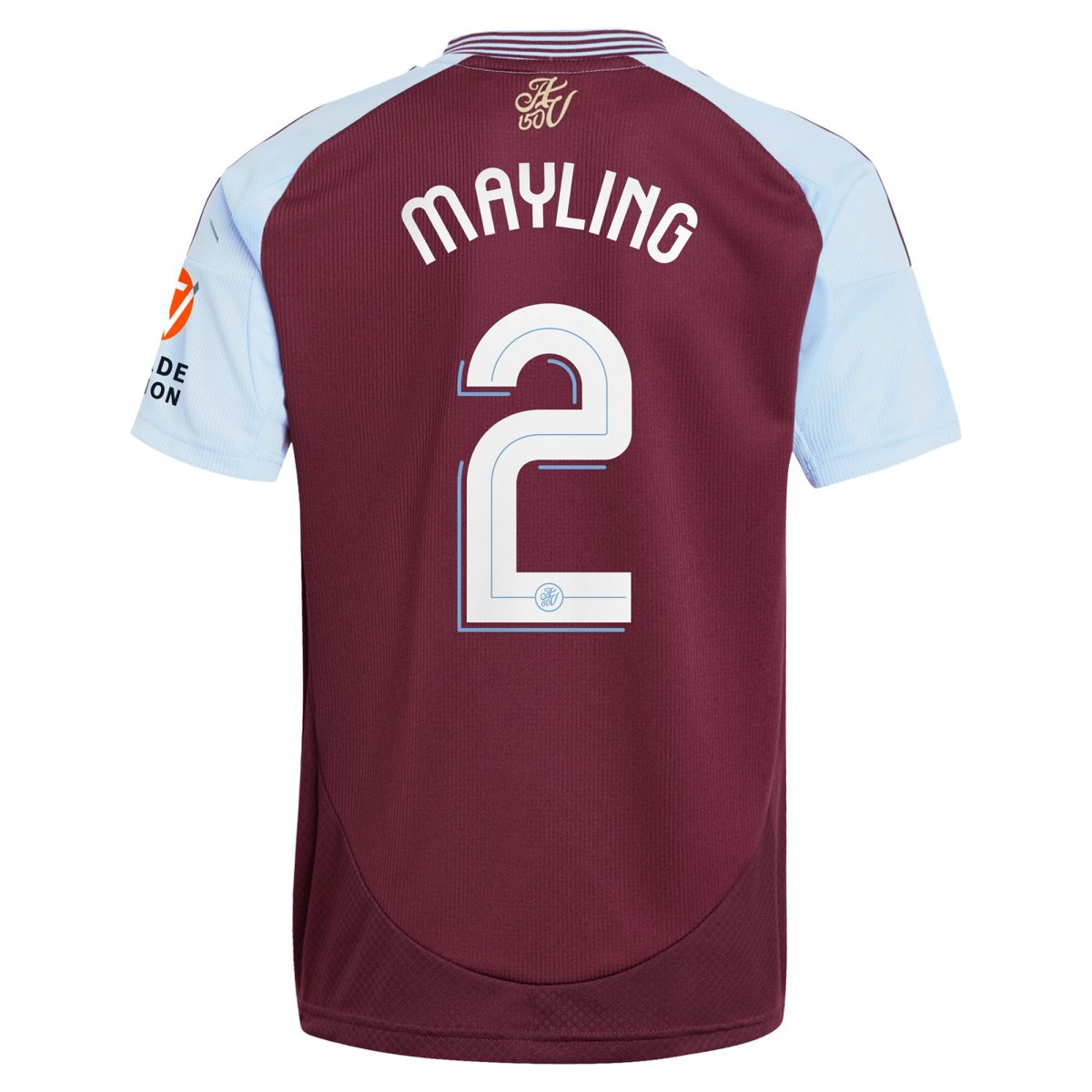 aston villa adidas home shirt 2024-25 with mayling 2 cup printing Collection - Aston Villa Official Store