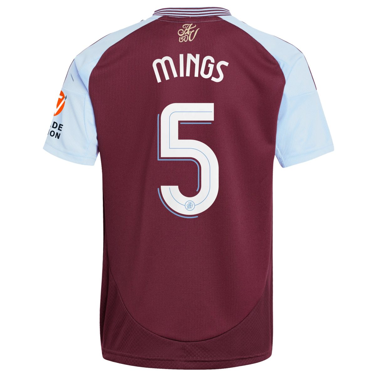 aston villa adidas home shirt 2024-25 with mings 5 cup printing Collection - Aston Villa Official Store