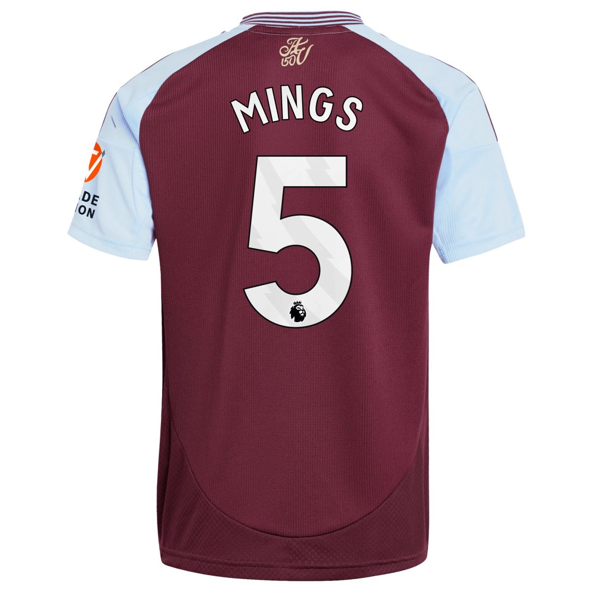 aston villa adidas home shirt 2024-25 with mings 5 printing Collection - Aston Villa Official Store