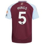aston villa adidas home shirt 2024-25 with mings 5 printing Collection - Aston Villa Official Store