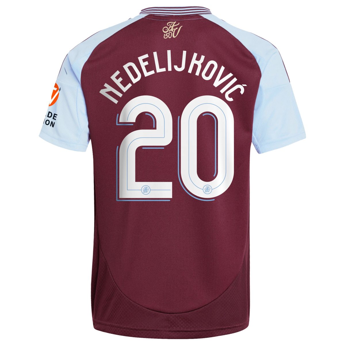 aston villa adidas home shirt 2024-25 with nedeljković 20 cup printing Collection - Aston Villa Official Store