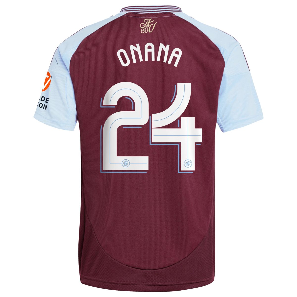 aston villa adidas home shirt 2024-25 with onana 24 cup printing Collection - Aston Villa Official Store