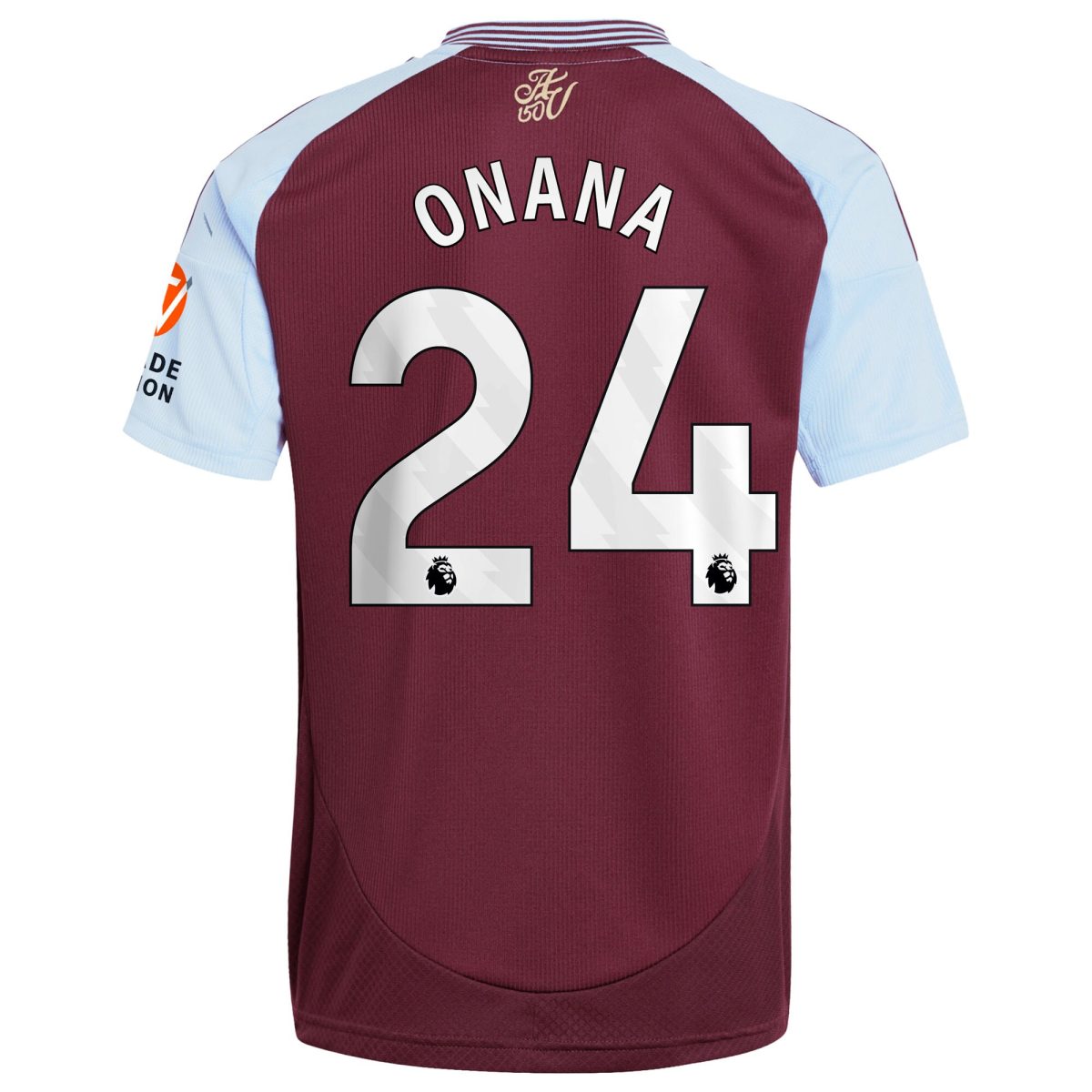 aston villa adidas home shirt 2024-25 with onana 24 printing Collection - Aston Villa Official Store