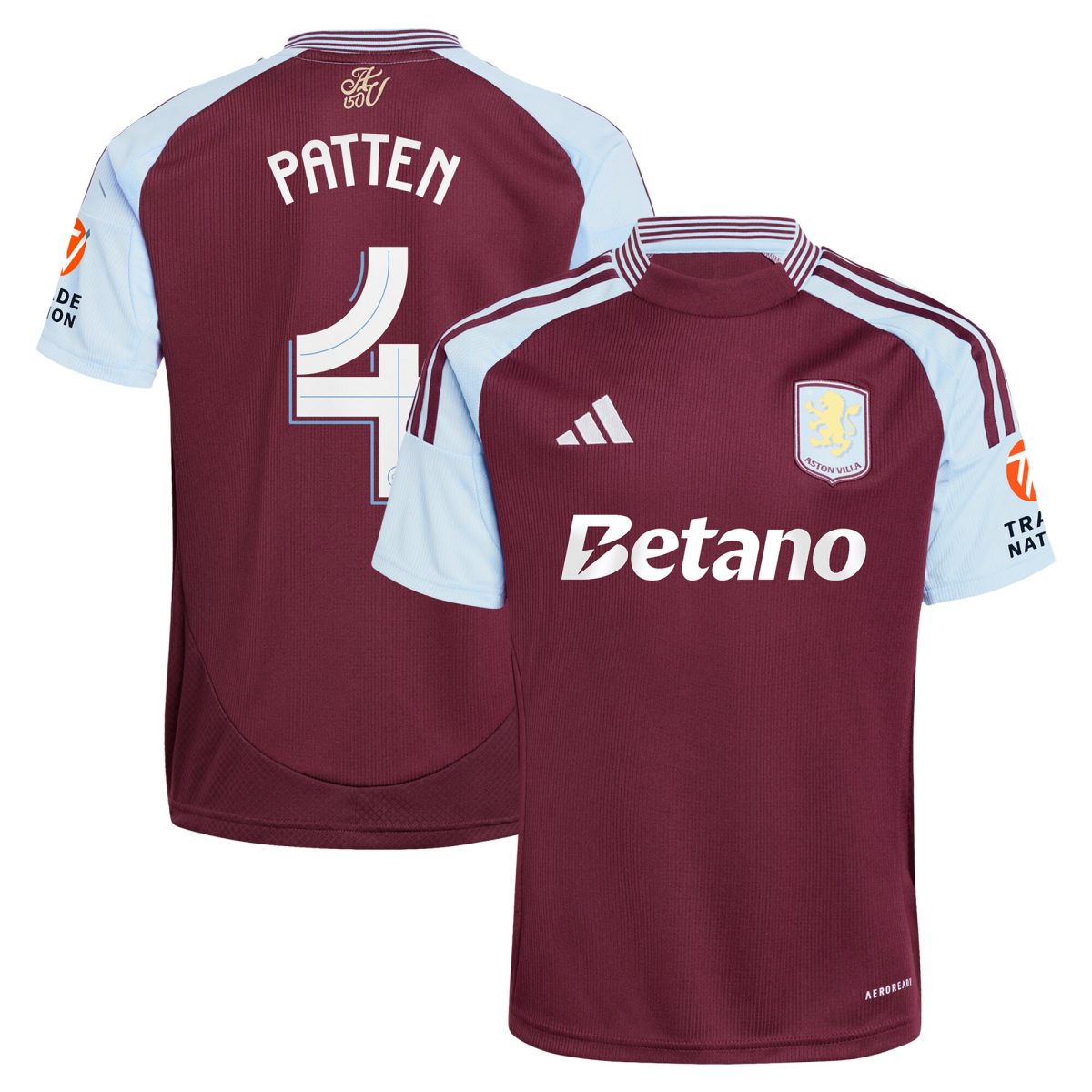 aston villa adidas home shirt 2024-25 with patten 4 cup printing Collection - Aston Villa Official Store