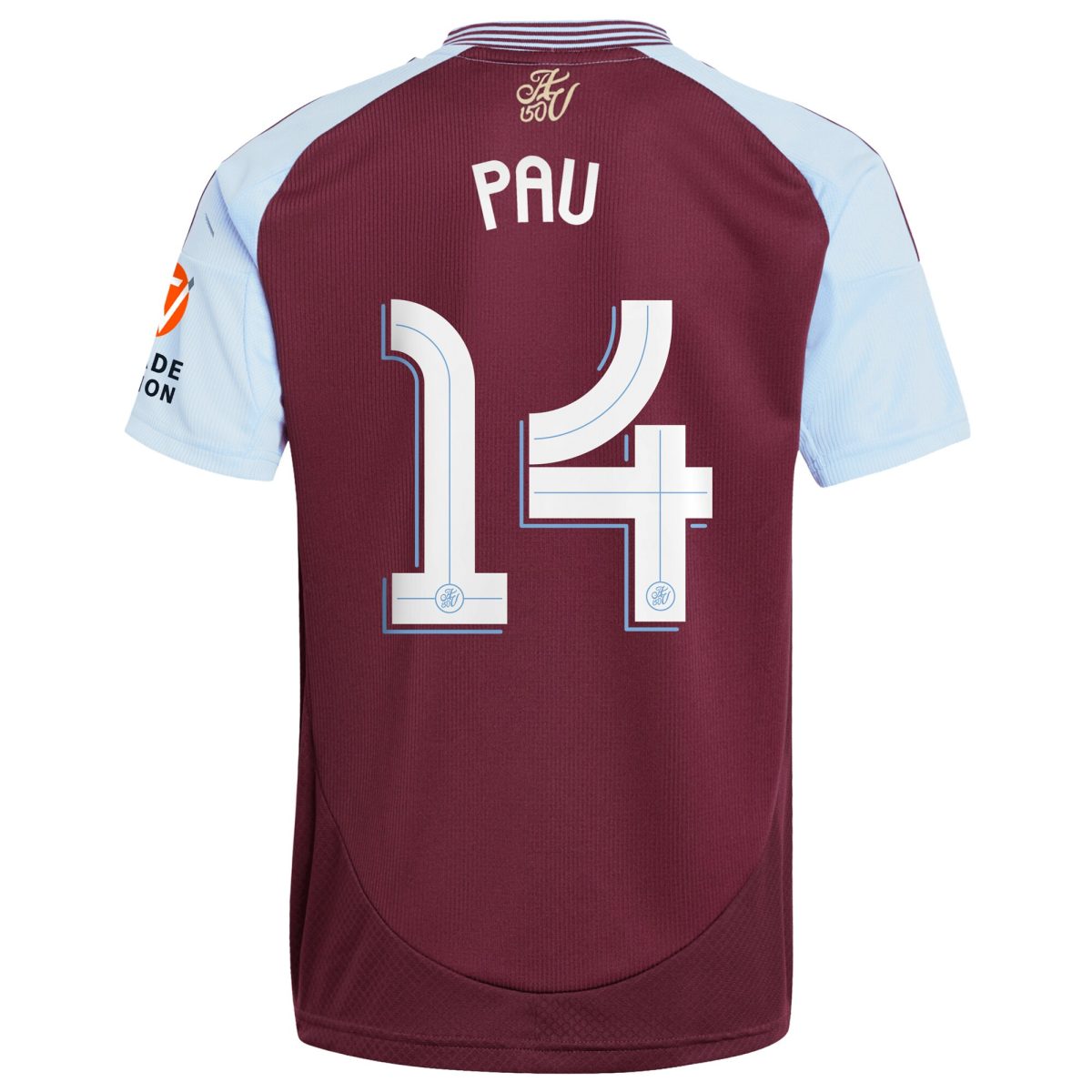 aston villa adidas home shirt 2024-25 with pau 14 cup printing Collection - Aston Villa Official Store