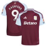 aston villa adidas home shirt 2024-25 with rashford 9 printing Collection - Aston Villa Official Store