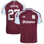 aston villa adidas home shirt 2024-25 with rogers 27 cup printing Collection - Aston Villa Official Store