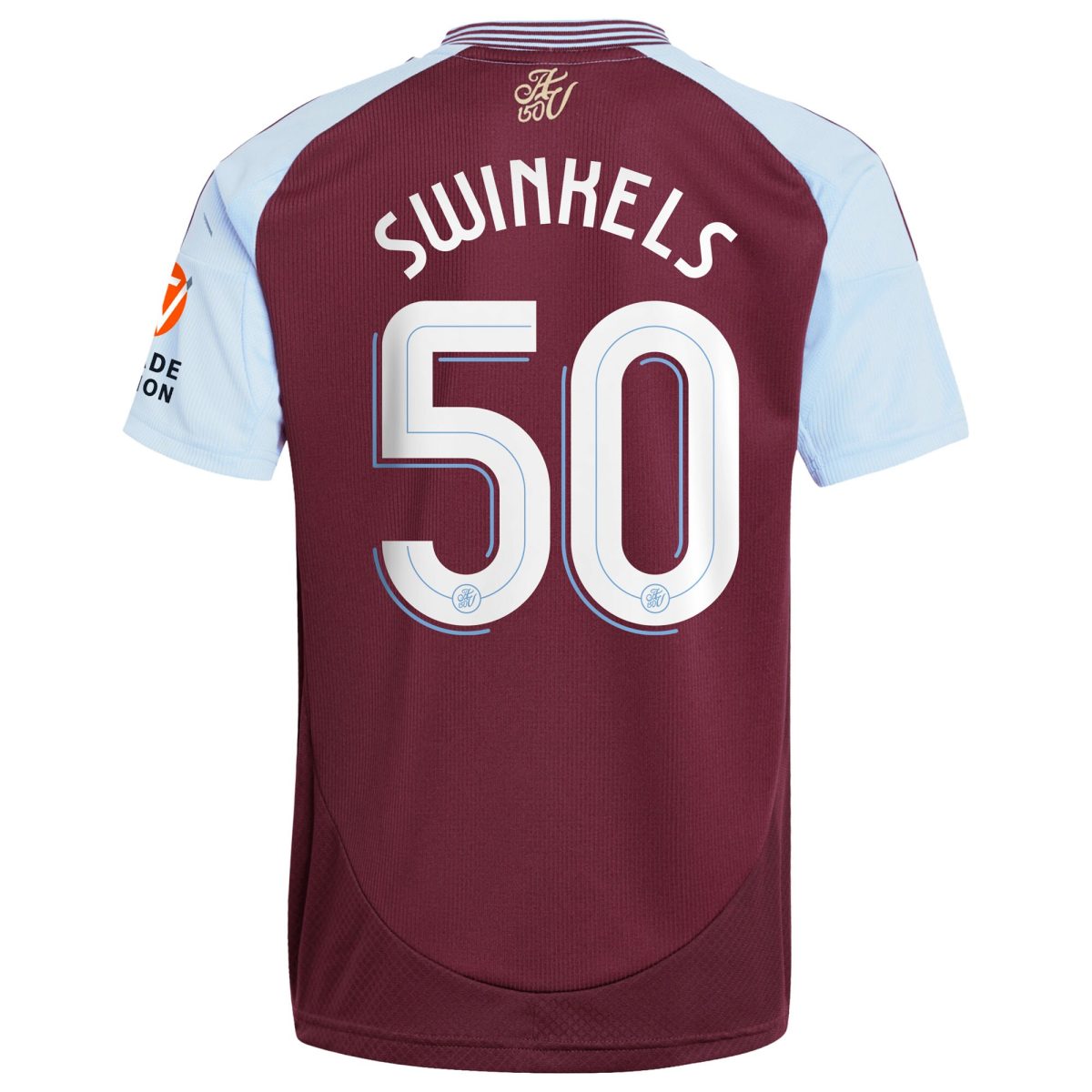 aston villa adidas home shirt 2024-25 with swinkels 50 cup printing Collection - Aston Villa Official Store