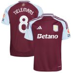 aston villa adidas home shirt 2024-25 with tielemans 8 cup printing Collection - Aston Villa Official Store