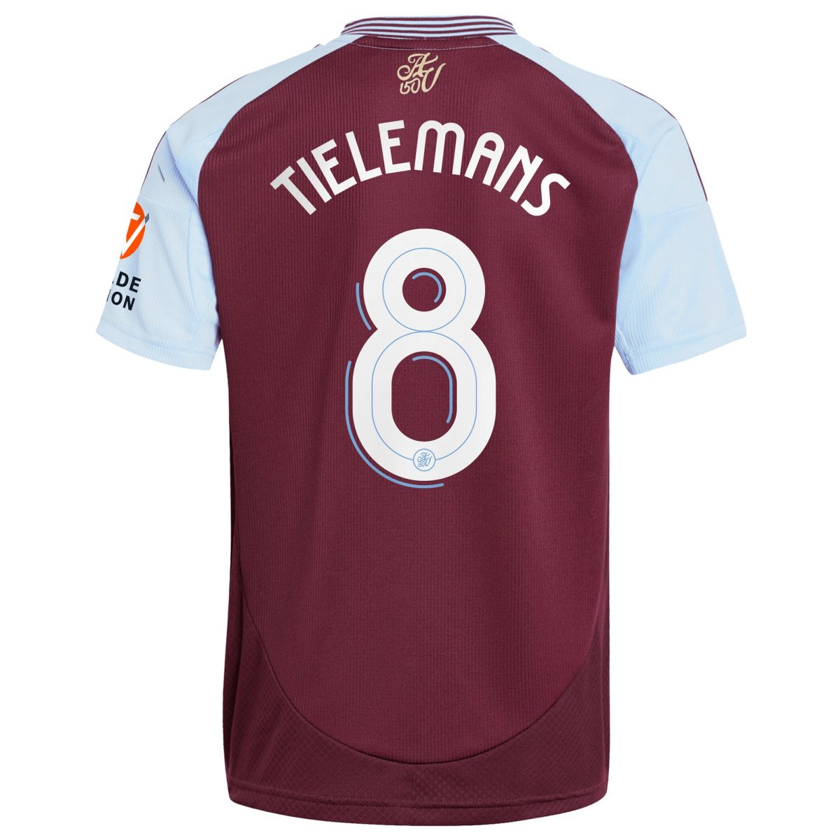 aston villa adidas home shirt 2024-25 with tielemans 8 cup printing Collection - Aston Villa Official Store