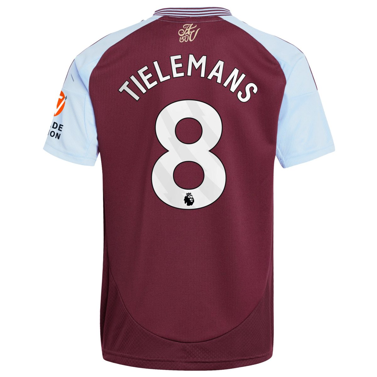aston villa adidas home shirt 2024-25 with tielemans 8 printing Collection - Aston Villa Official Store