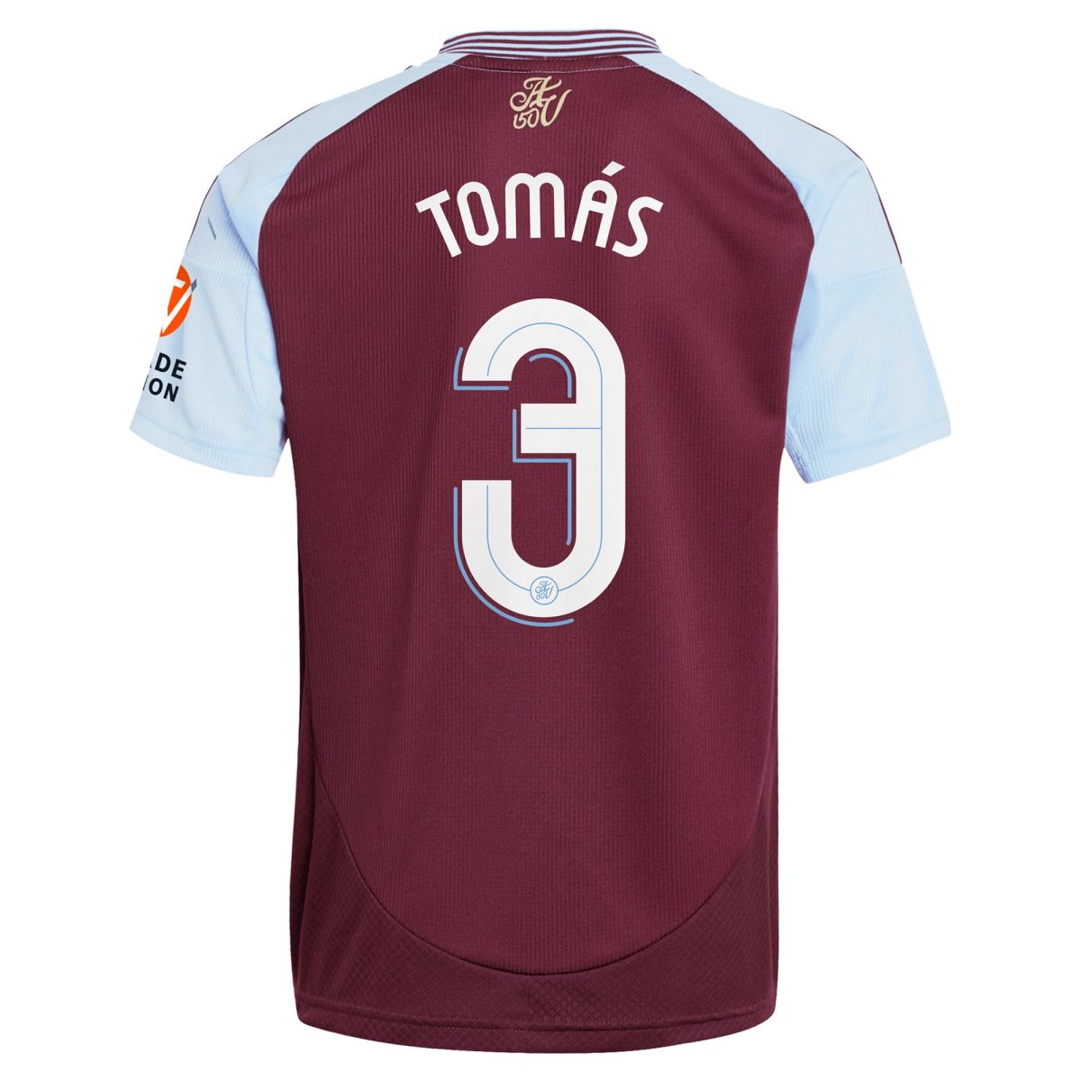aston villa adidas home shirt 2024-25 with tomás 3 cup printing Collection - Aston Villa Official Store