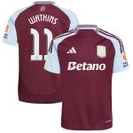 aston villa adidas home shirt 2024-25 with watkins 11 cup printing Collection - Aston Villa Official Store