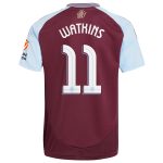 aston villa adidas home shirt 2024-25 with watkins 11 cup printing Collection - Aston Villa Official Store