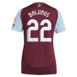 aston villa adidas home shirt 2024-25 – womens with baijings 22 cup printing Collection - Aston Villa Official Store