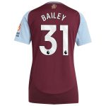 aston villa adidas home shirt 2024-25 – womens with bailey 31 printing Collection - Aston Villa Official Store