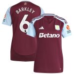aston villa adidas home shirt 2024-25 – womens with barkley 6 printing Collection - Aston Villa Official Store