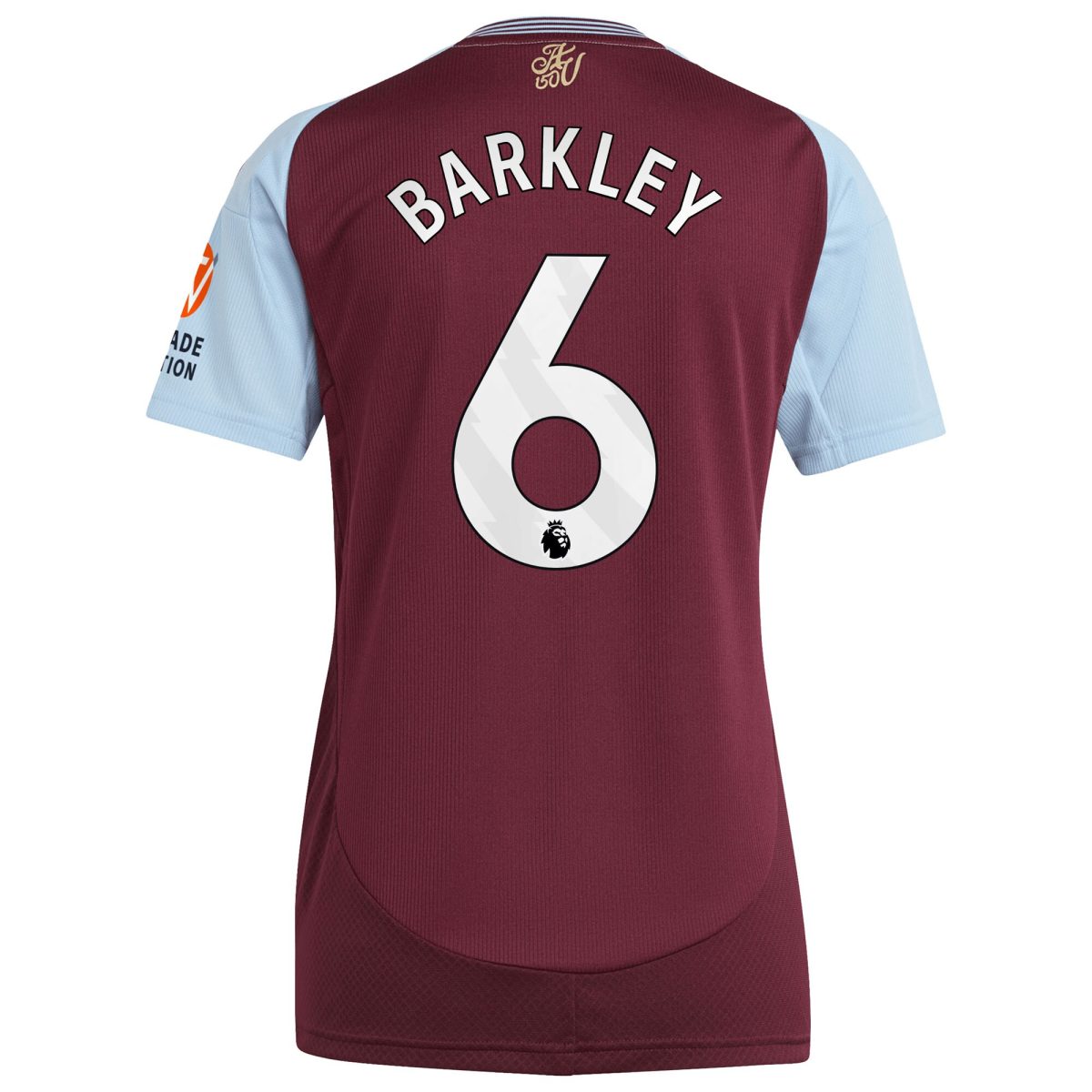 aston villa adidas home shirt 2024-25 – womens with barkley 6 printing Collection - Aston Villa Official Store