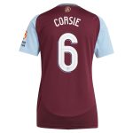 aston villa adidas home shirt 2024-25 – womens with corsie 6 cup printing Collection - Aston Villa Official Store