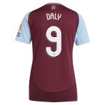 aston villa adidas home shirt 2024-25 – womens with daly 9 cup printing Collection - Aston Villa Official Store