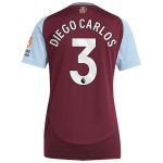 aston villa adidas home shirt 2024-25 – womens with diego carlos 3 printing Collection - Aston Villa Official Store