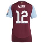 aston villa adidas home shirt 2024-25 – womens with digne 12 cup printing Collection - Aston Villa Official Store