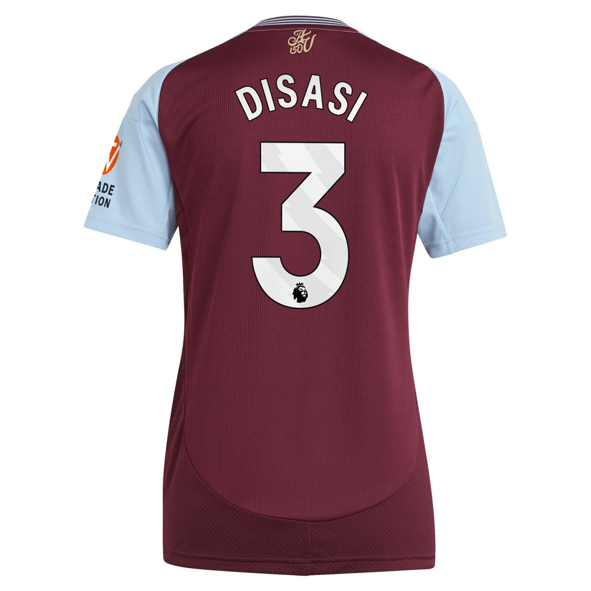aston villa adidas home shirt 2024-25 – womens with disasi 3 printing Collection - Aston Villa Official Store