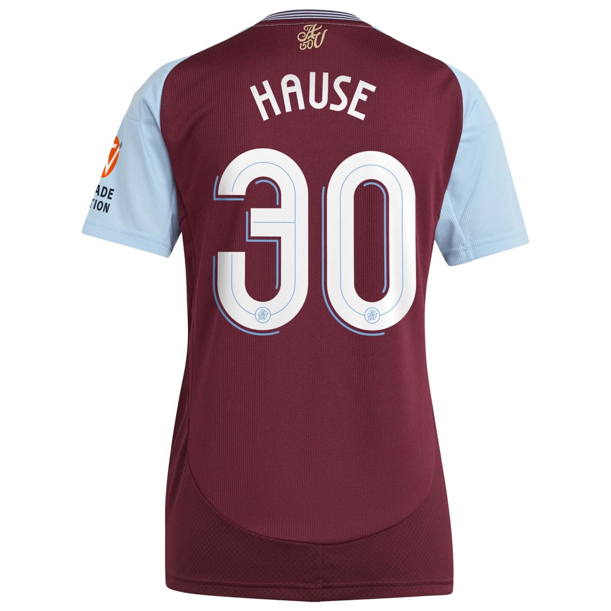 aston villa adidas home shirt 2024-25 – womens with hause 30 cup printing Collection - Aston Villa Official Store