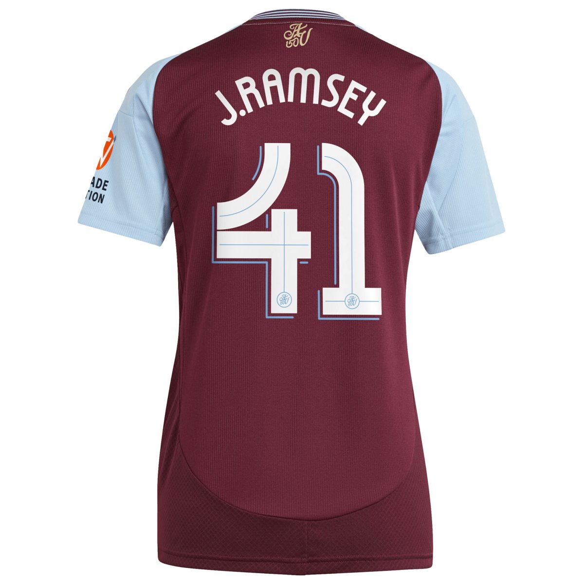 aston villa adidas home shirt 2024-25 – womens with j. ramsey 41 cup printing Collection - Aston Villa Official Store