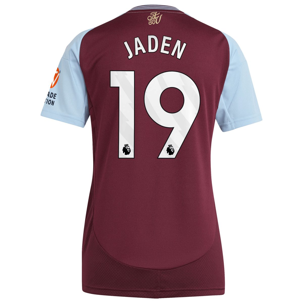aston villa adidas home shirt 2024-25 – womens with jaden 19 printing Collection - Aston Villa Official Store