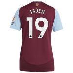aston villa adidas home shirt 2024-25 – womens with jaden 19 printing Collection - Aston Villa Official Store