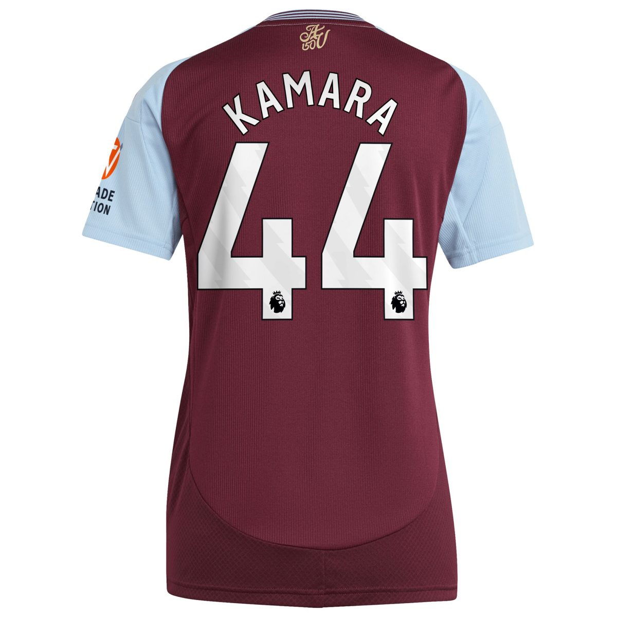 aston villa adidas home shirt 2024-25 – womens with kamara 44 printing Collection - Aston Villa Official Store