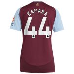 aston villa adidas home shirt 2024-25 – womens with kamara 44 printing Collection - Aston Villa Official Store