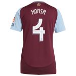 aston villa adidas home shirt 2024-25 – womens with konsa 4 cup printing Collection - Aston Villa Official Store