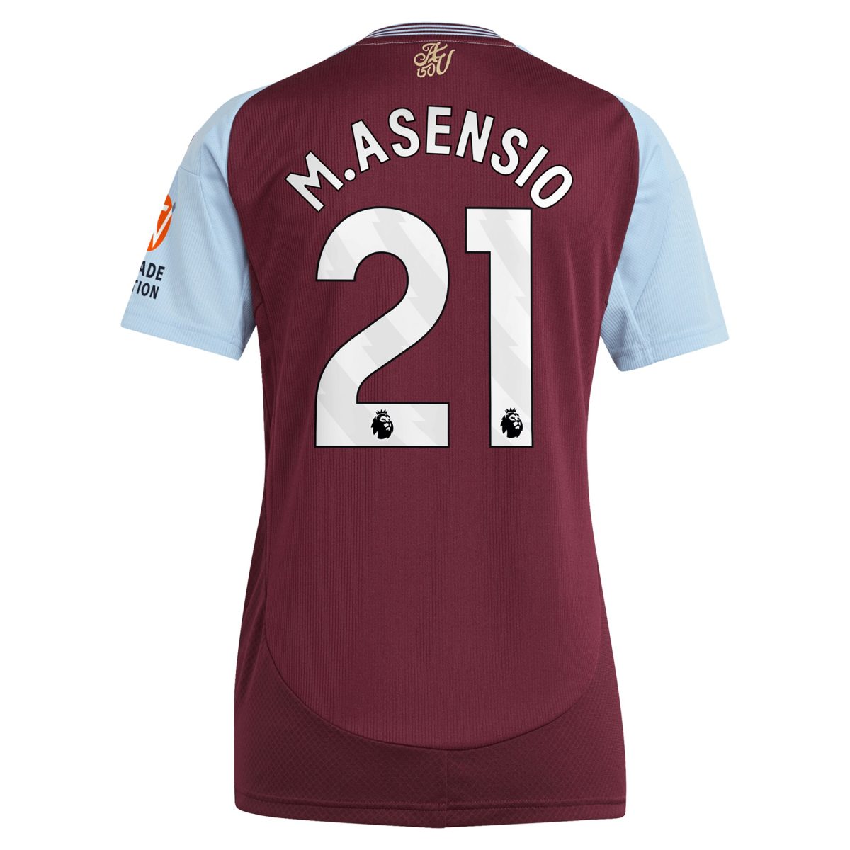 aston villa adidas home shirt 2024-25 – womens with m.asensio 21 printing Collection - Aston Villa Official Store