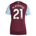 aston villa adidas home shirt 2024-25 – womens with m.asensio 21 printing Collection - Aston Villa Official Store