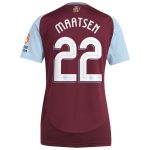 aston villa adidas home shirt 2024-25 – womens with maatsen 22 cup printing Collection - Aston Villa Official Store