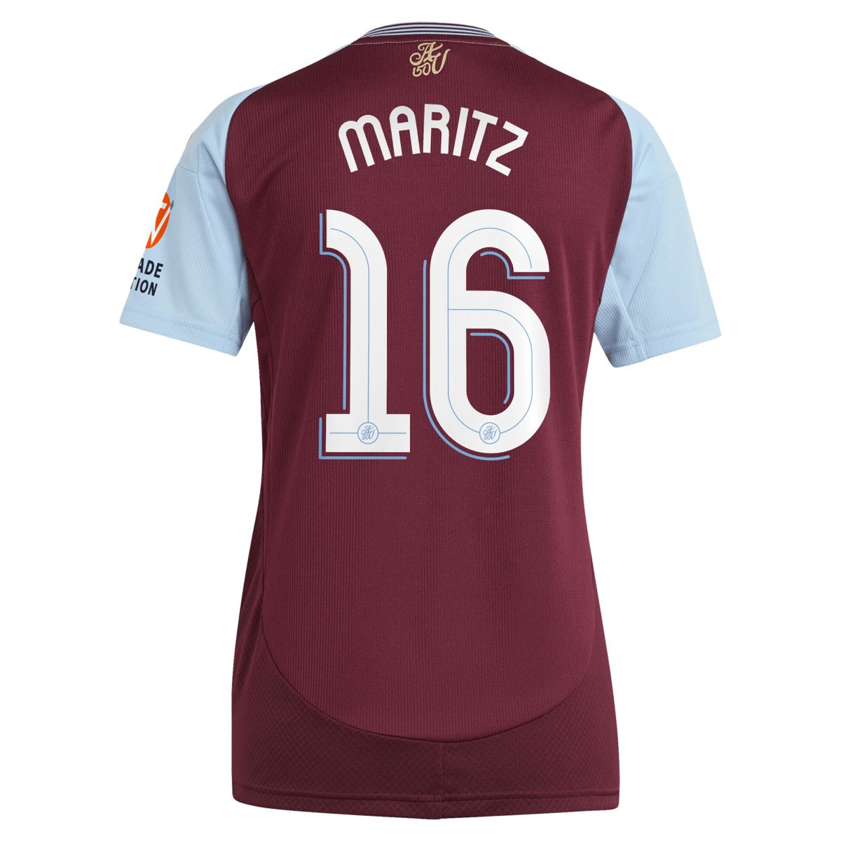 aston villa adidas home shirt 2024-25 – womens with maritz 16 cup printing Collection - Aston Villa Official Store