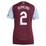 aston villa adidas home shirt 2024-25 – womens with mayling 2 cup printing Collection - Aston Villa Official Store