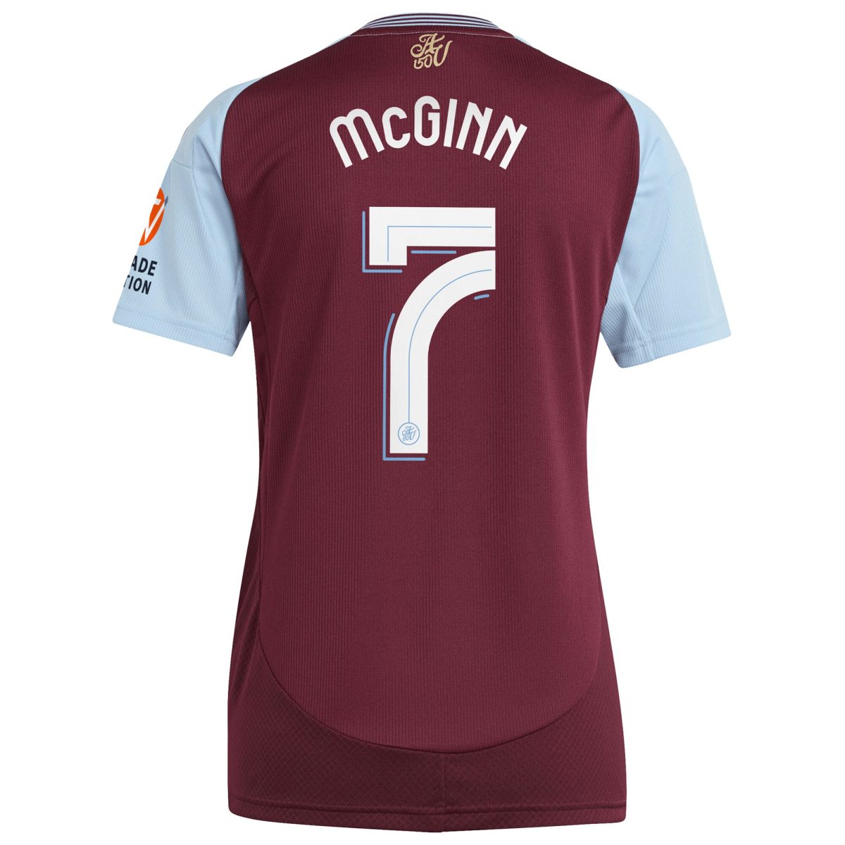aston villa adidas home shirt 2024-25 – womens with mcginn 7 cup printing Collection - Aston Villa Official Store