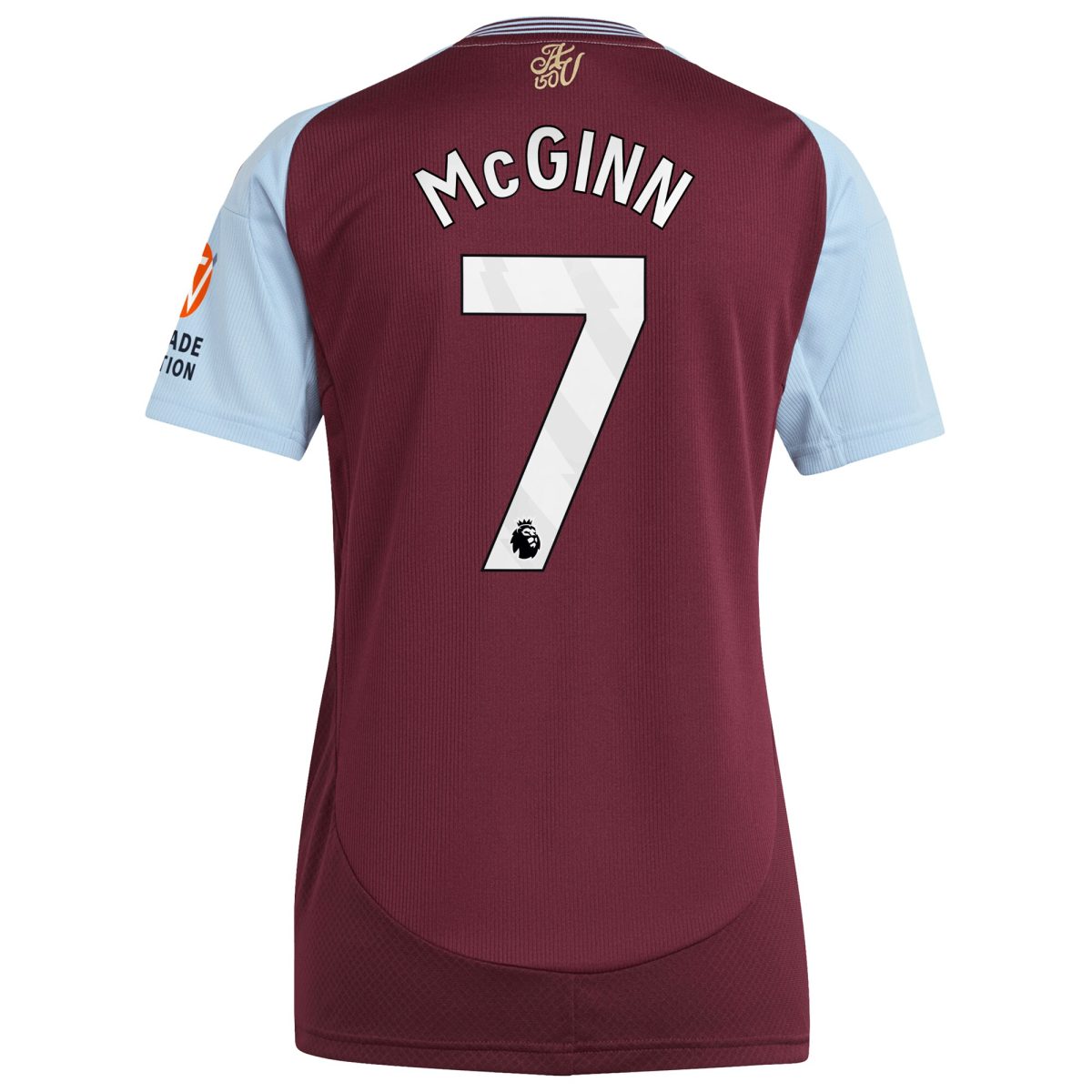 aston villa adidas home shirt 2024-25 – womens with mcginn 7 printing Collection - Aston Villa Official Store