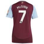 aston villa adidas home shirt 2024-25 – womens with mcginn 7 printing Collection - Aston Villa Official Store