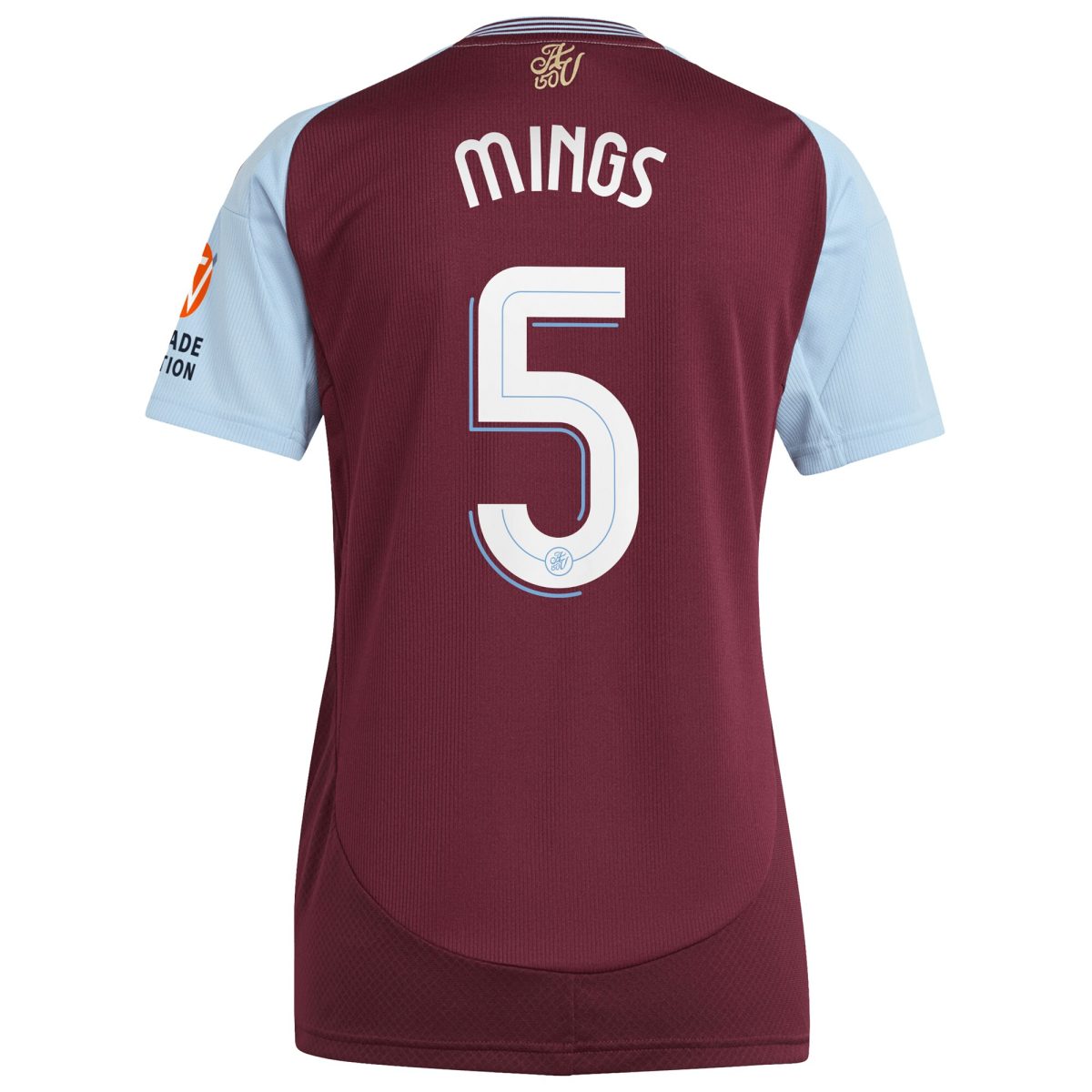 aston villa adidas home shirt 2024-25 – womens with mings 5 cup printing Collection - Aston Villa Official Store