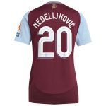 aston villa adidas home shirt 2024-25 – womens with nedeljković 20 cup printing Collection - Aston Villa Official Store