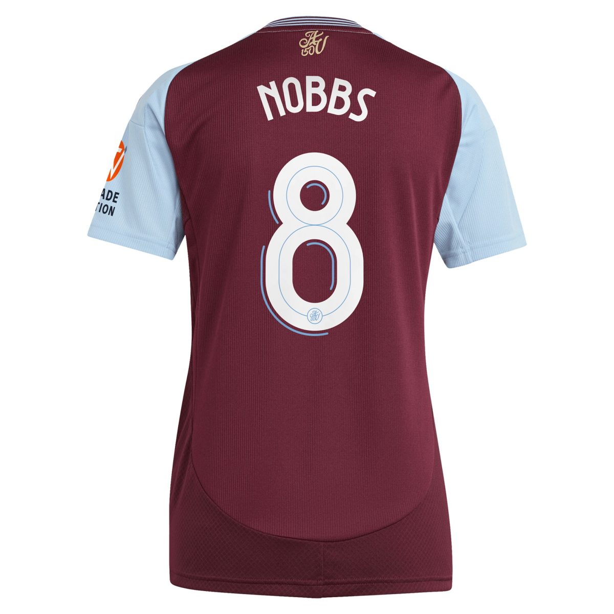 aston villa adidas home shirt 2024-25 – womens with nobbs 8 cup printing Collection - Aston Villa Official Store